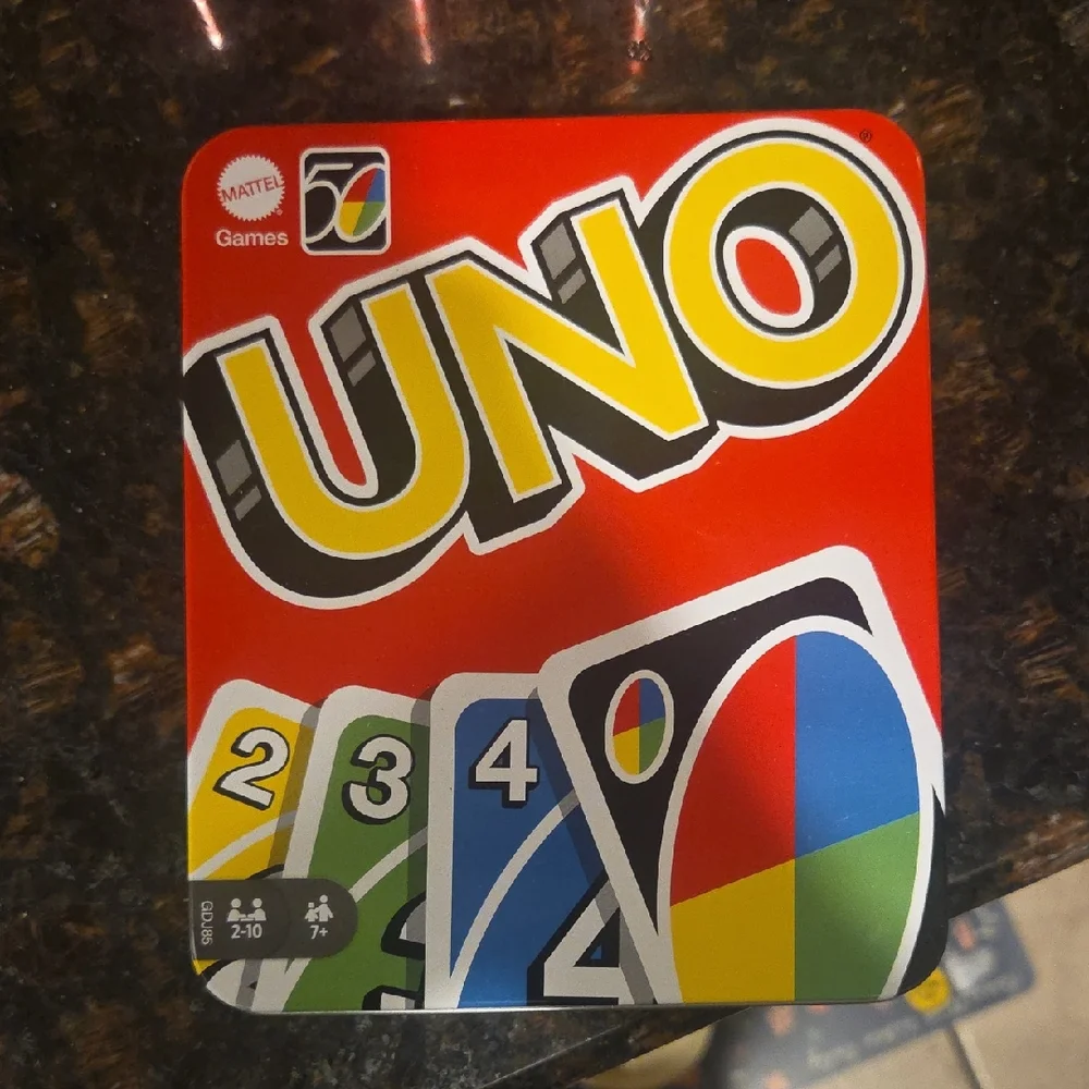 UNO Card Game – Mattel 50th Anniversary Edition